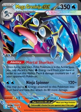 Mega Greninja ex